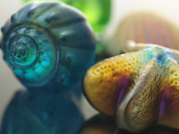 Sea Ornaments by Robert Held Art Glass